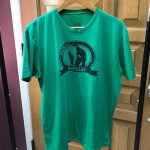 Vintage Fortune Music crew neck tee in green